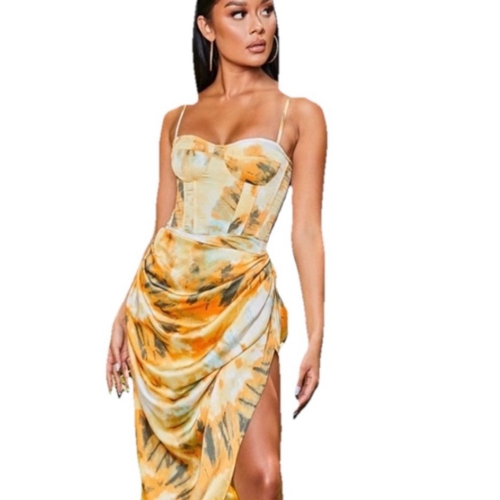 PLT 2 piece corset dress NWT